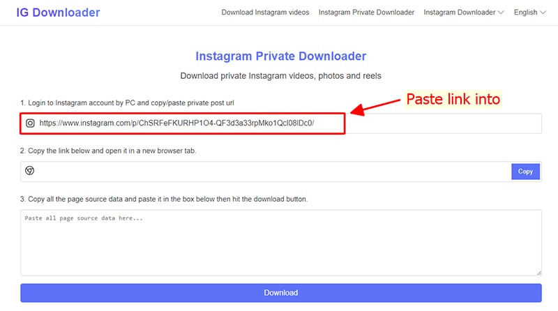 open private instagram downloader